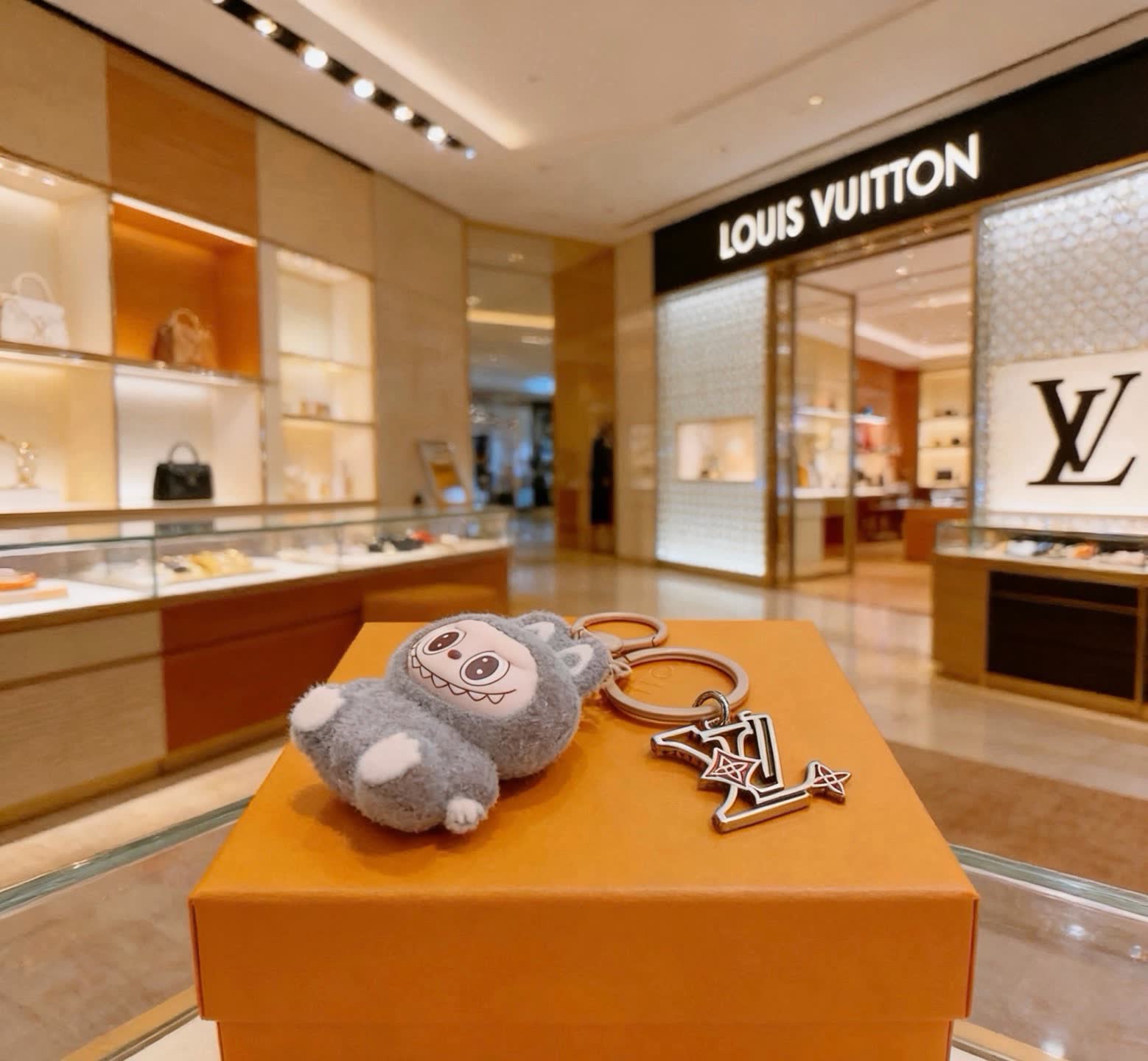 Louis Vuitton Keychain with Miffy Louis Vuitton Keychain with Miffy